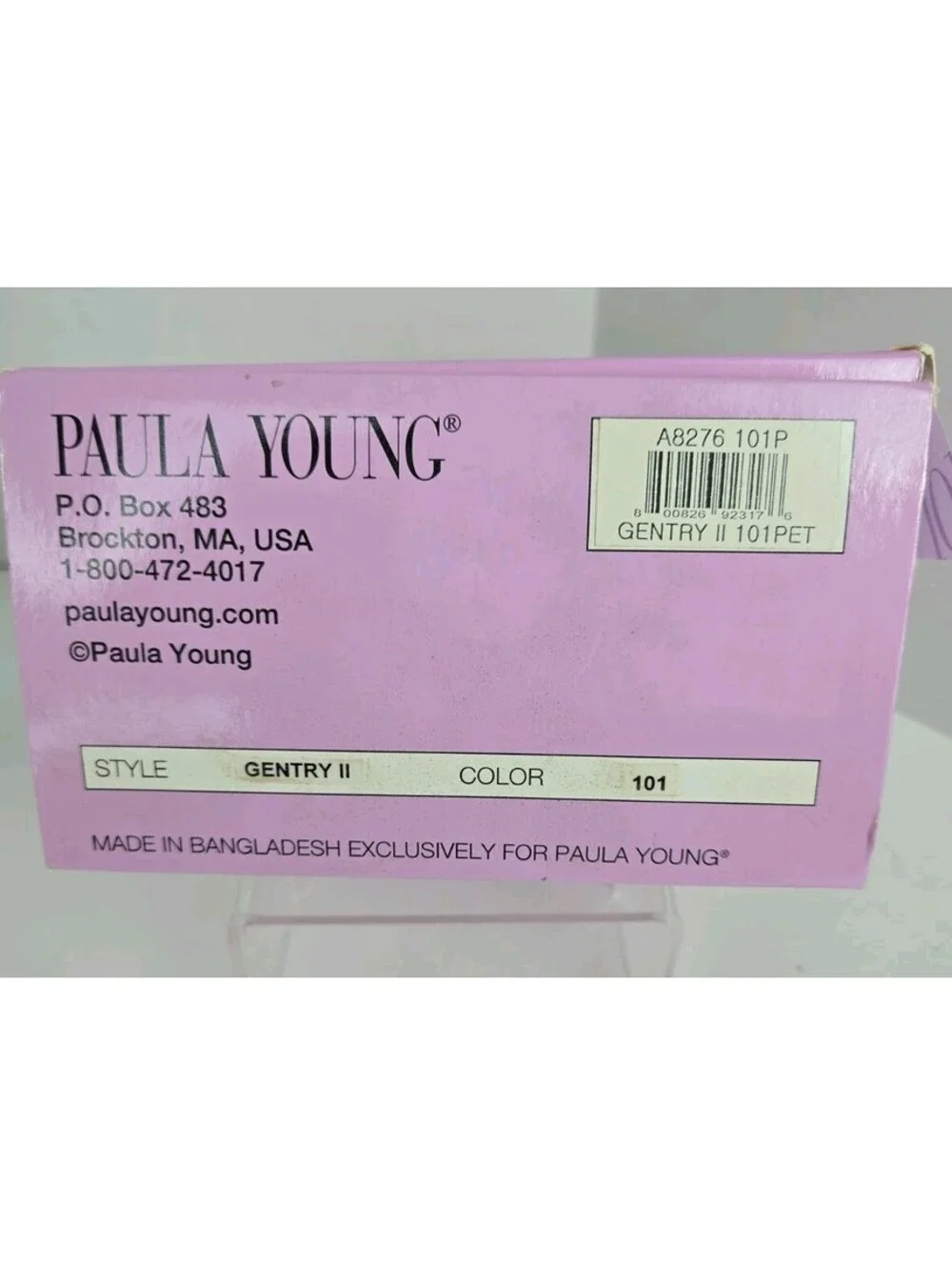 Paula Young Hair Piece Wig Style Gentry II Color 101 Silver